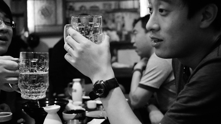 China rules. John China Drinks.