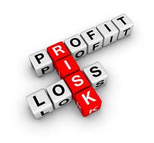 Risks are found in-between profit and loss