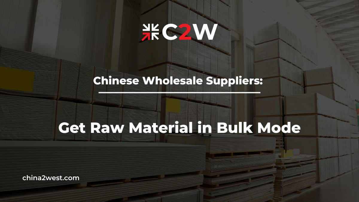 China wholesale suppliers supply raw materials in bulk