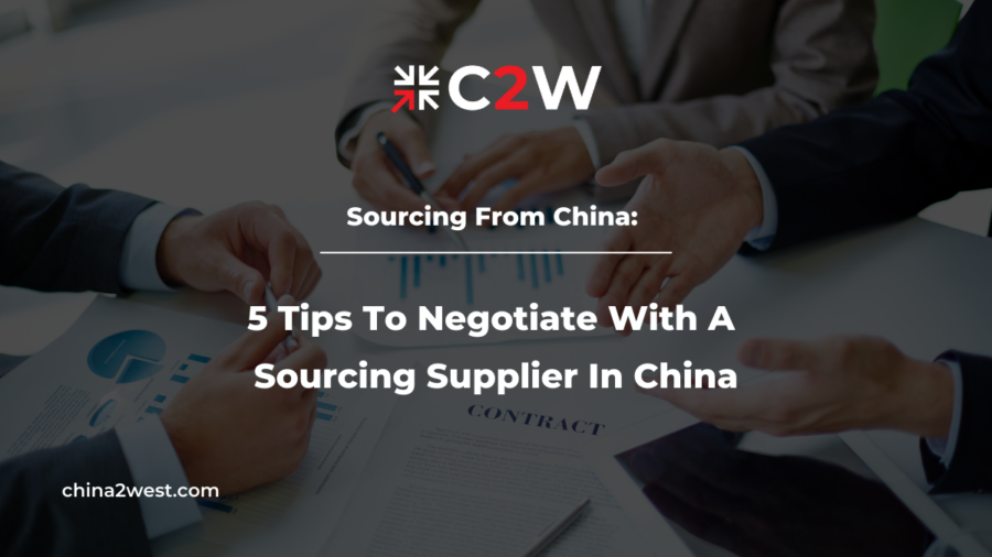 Sourcing From China 5 Tips To Negotiate With A Sourcing Supplier In China