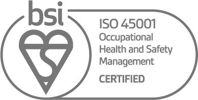ISO 45001 certification logo
